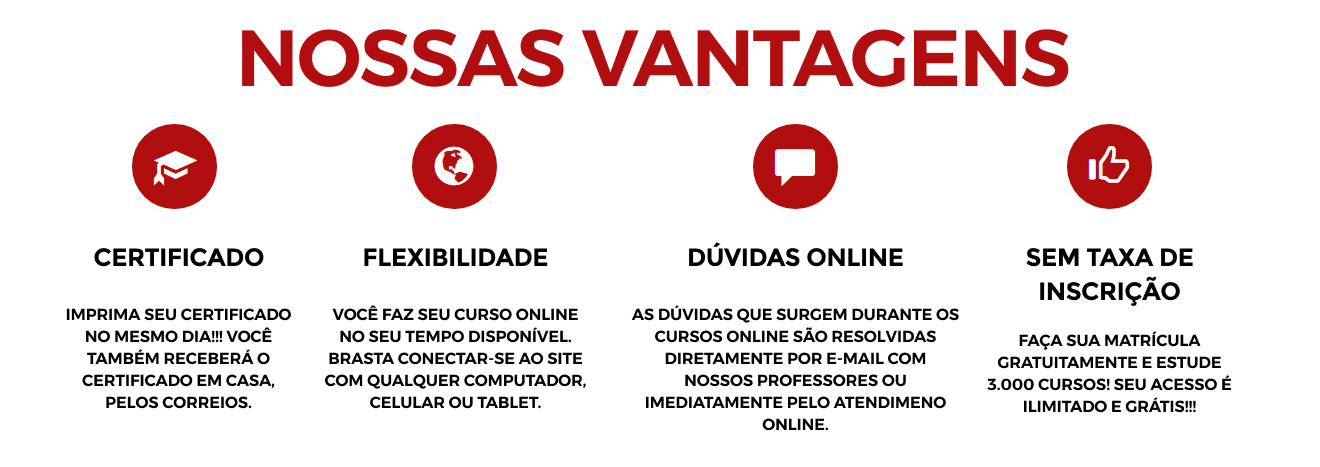 CGO Curso Grátis Online - Certificado Fasul Educacional